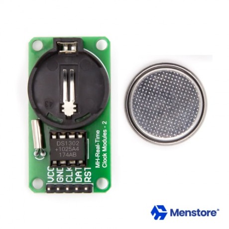 RTC DS1302 Real Time Clock Module with Battery