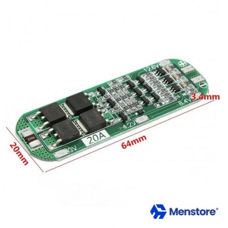 18650 3S 12V 20A BMS Charger Li-Ion Lithium Battery Protection Board