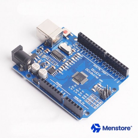 Arduino Compatible UNO R3 ATmega328P CH340G USB Driver Board & USB Cable