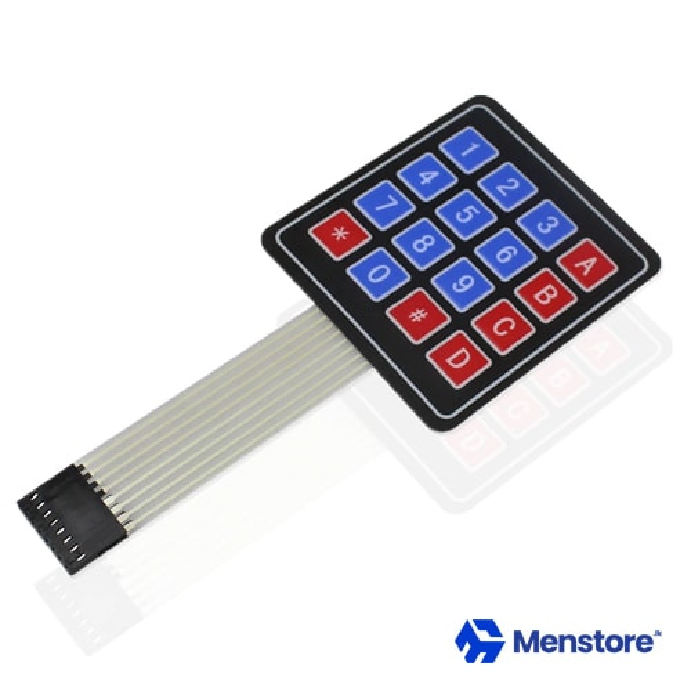 Membrane Switch Keypad 4X4 Matrix Array 16 Key