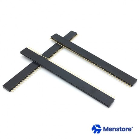 Female Pin Header Breakable Strip 2.54mm 1x40 1Pcs