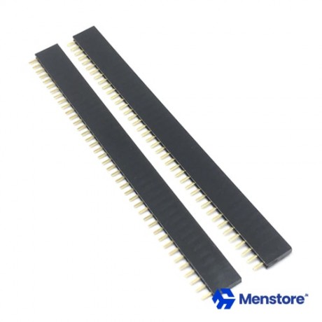 Female Pin Header Breakable Strip 2.54mm 1x40 1Pcs