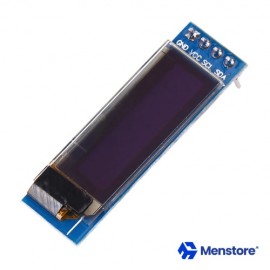 0.91 inch 128X32 OLED Display Module I2C IIC Serial Blue 3.3-5V