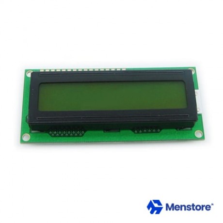 LCD 16x02 Display Interactive Interface Single-Chip Yellow