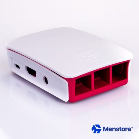Raspberry Pi 3 Official Enclosure Box Red White