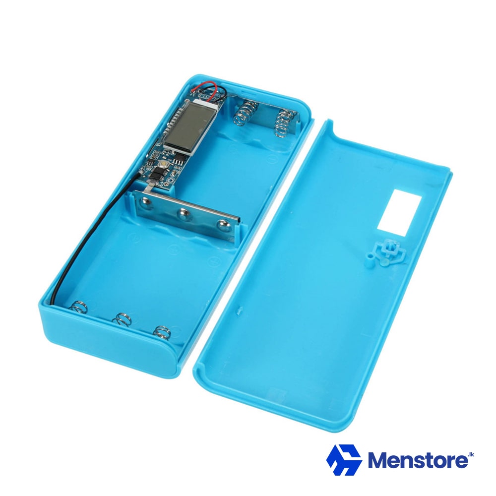 Power Bank Case for 18650 5 Batteries