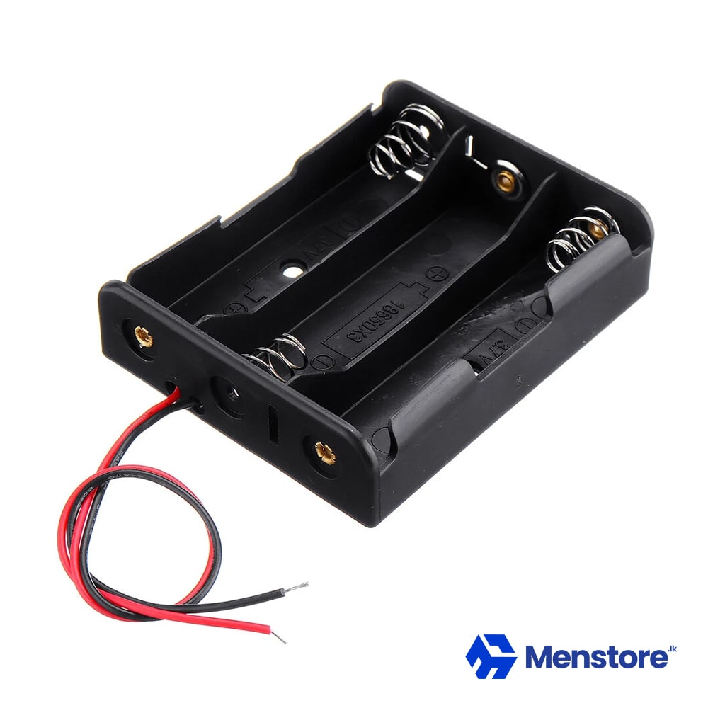 18650 Battery Holder Storage Case For 3 Batteries